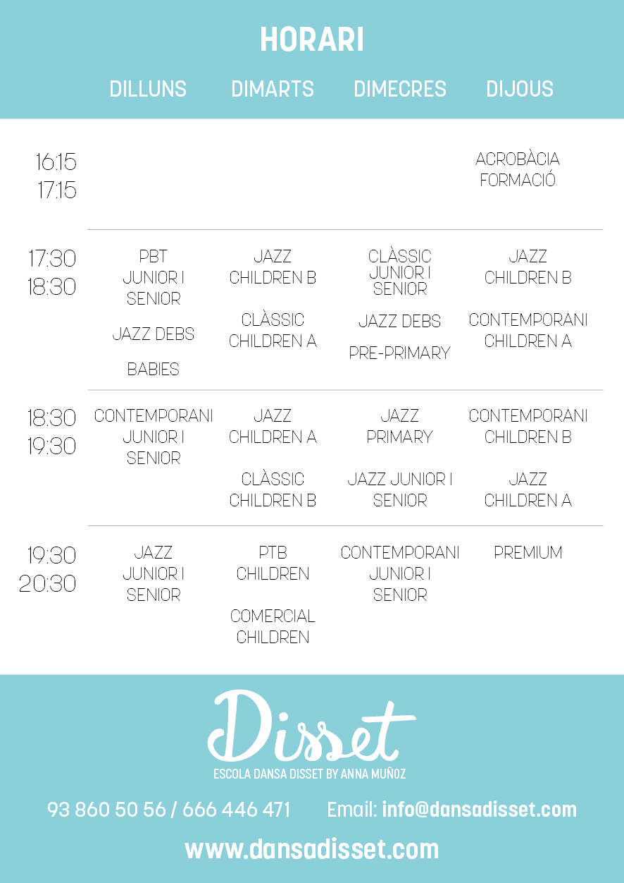 DANSA DISSET by Anna Muñoz